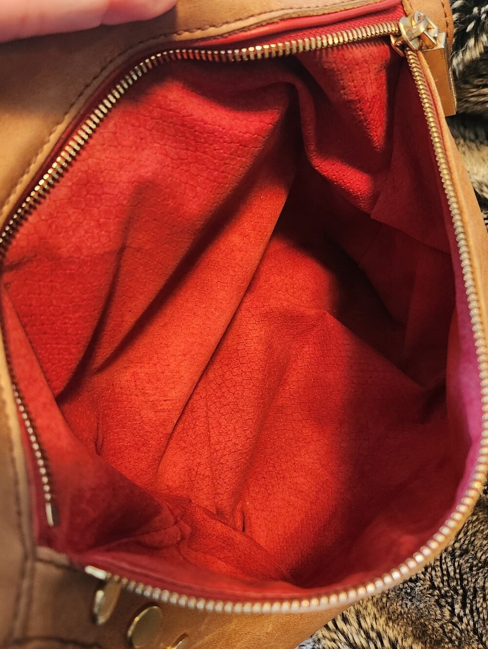 Hammitt Large Montana With Fringe In Saddle Leather - Picture 11 of 12